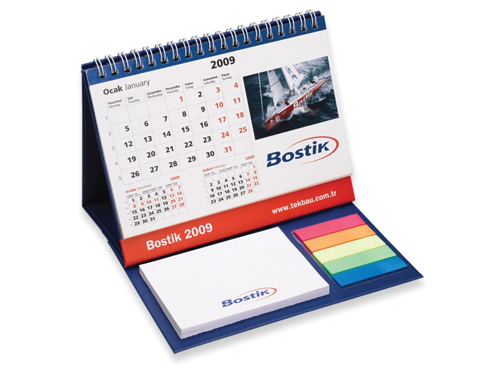 Calendar, Sticky Notepads